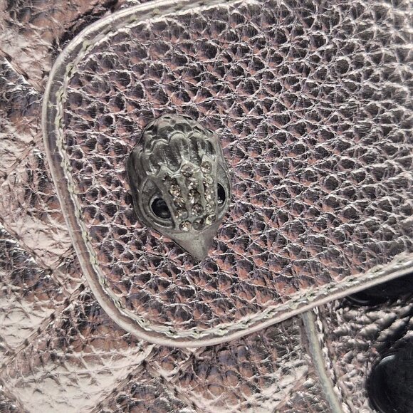 Kurt Geiger London Girl's  Metallic Pink Leather Strap Ankle  Boots Size 5 C (44 - Picture 7 of 10